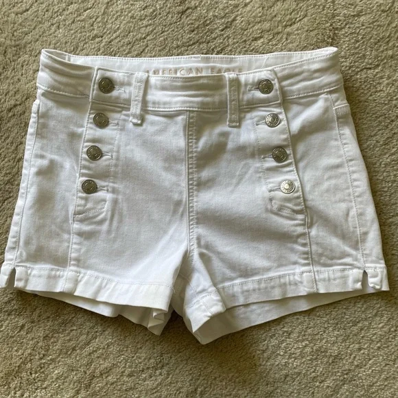 American Eagle Hi-Rise Shorties Size 6 - Picture 1 of 5